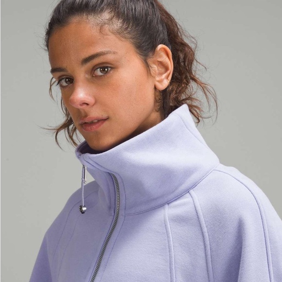 Like New Lululemon Funnel Neck Scuba - Picture 4 of 9